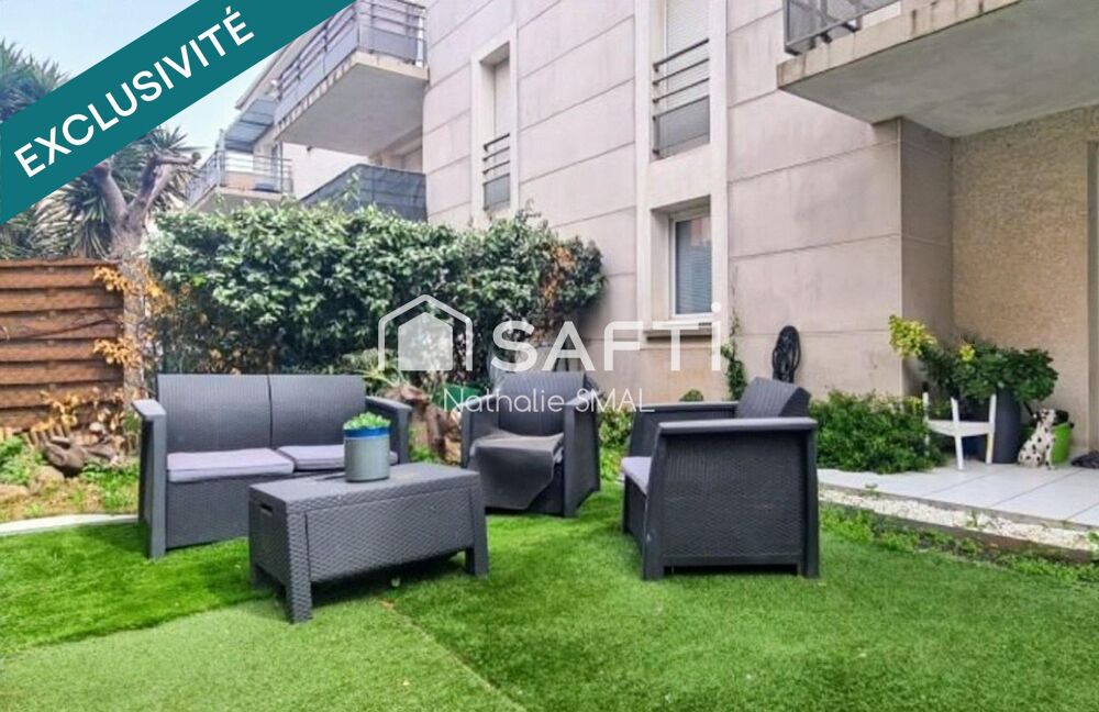 Vente Appartement 45 M2 en RDC - 1 chambre - Jardin de 60 M2 - Terrasse - Parking Agde
