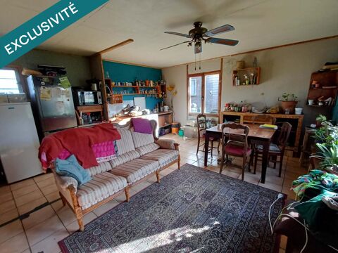   Plain-pied ossature bois avec annexe en dur sur spacieuse parcelle plane arbor�e Maison - 2 pi�ce(s) - 50 m�