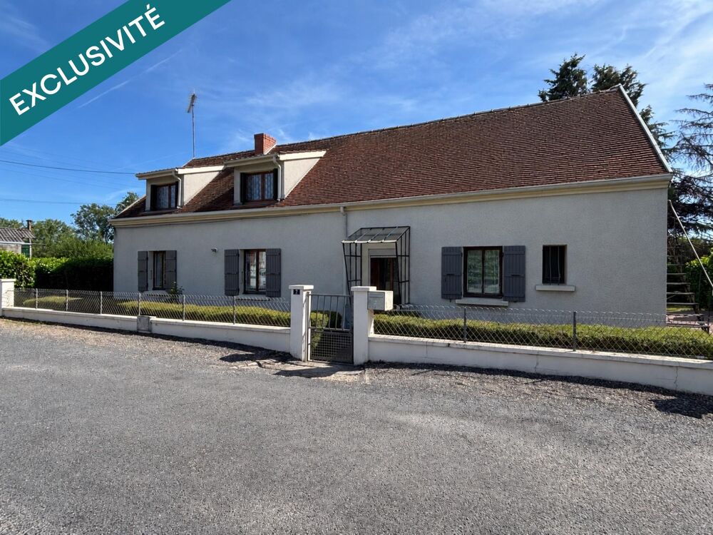 PARAY-LE-MONIAL  Maison familiale de 115 m², 4 chambres, double garage et grand terrain clos