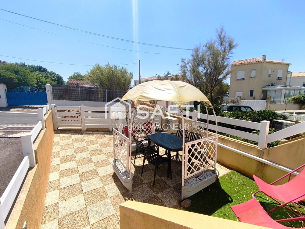 T3 en RDJ avec belle terrasse et parking privé.