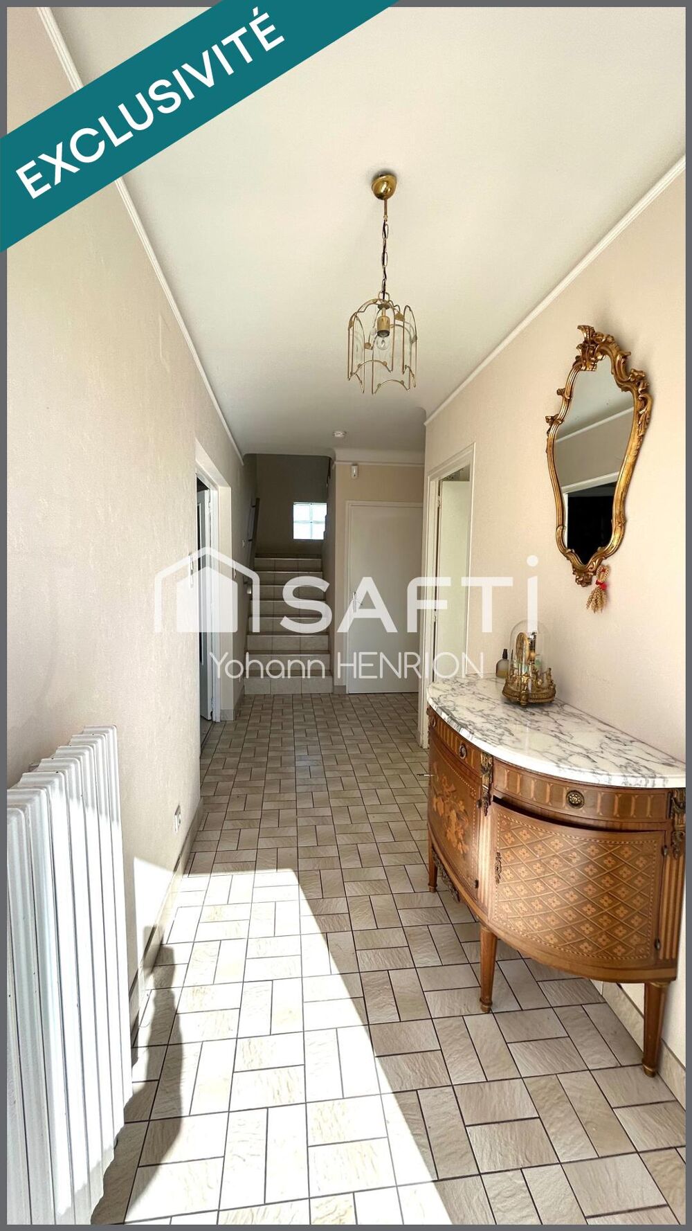 Pavillon sur sous sol à Belleville de 188 m2 habitables