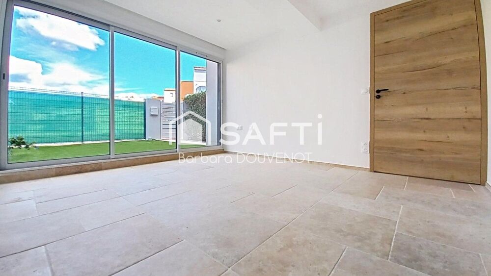 Vente Appartement Appartement rénové - Rez-de-chaussée proche plage - 79 m², 2 suites, jardin et terrasse, 2 places de parking. Cap d'agde