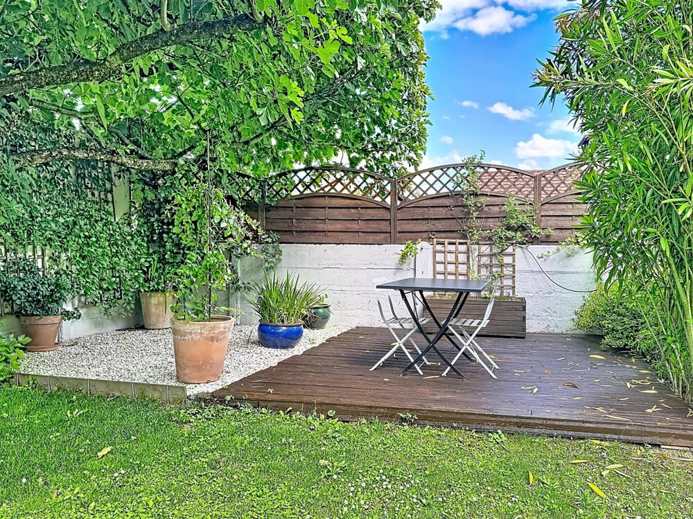 Appartement duplex avec jardin privatif