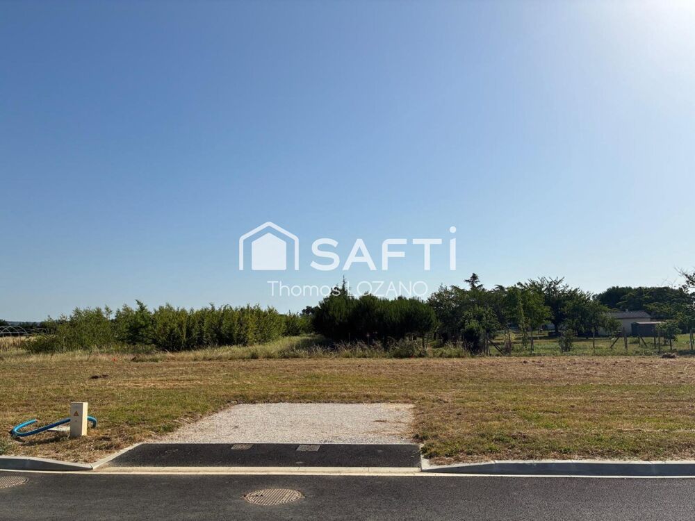 Vente Terrain Terrain plat de 531m2  pret a construire Estillac