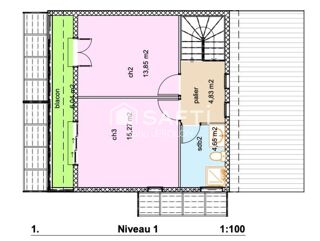  Maison 4 pi�ces 90 m� Le moule