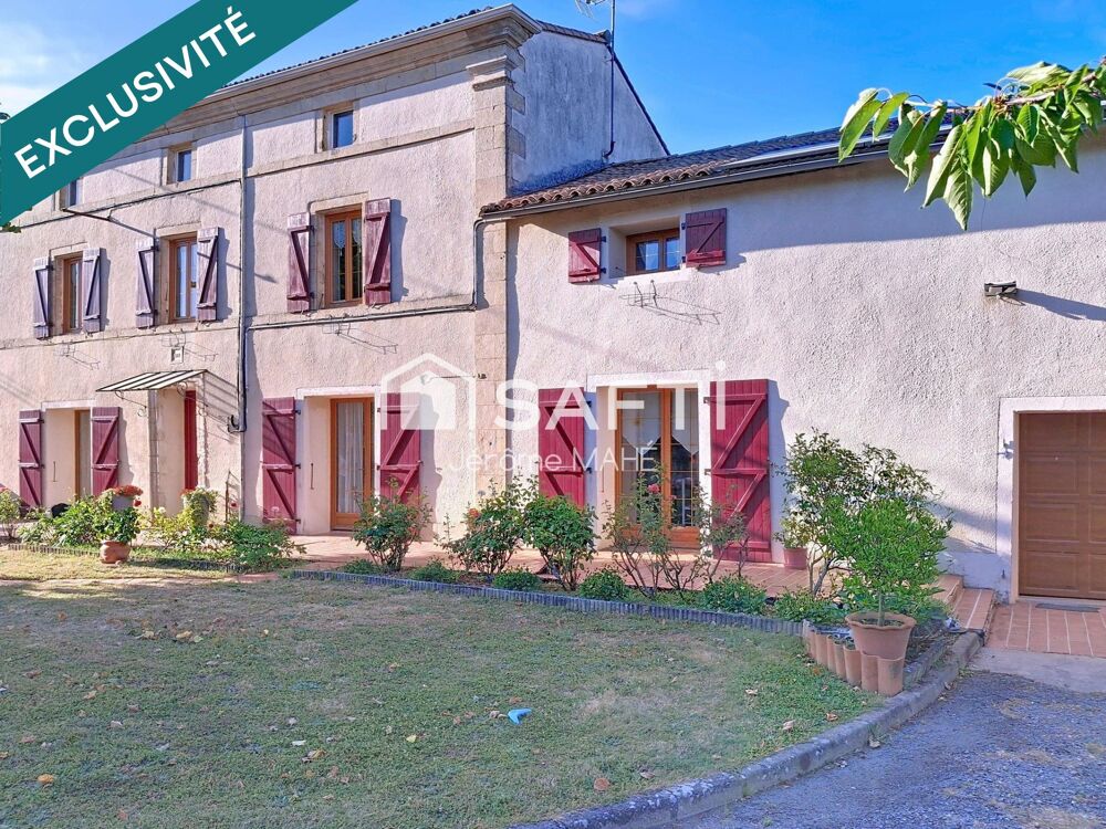 Vente Maison Longère 4 chambres avec jardin et dépendances! Aigondigne