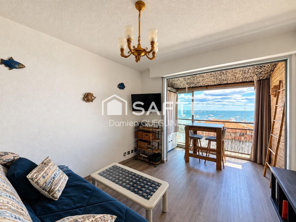 ARCACHON  AIGUILLON | T2 AVEC LOGGIA, VUE BASSIN ET PARKING