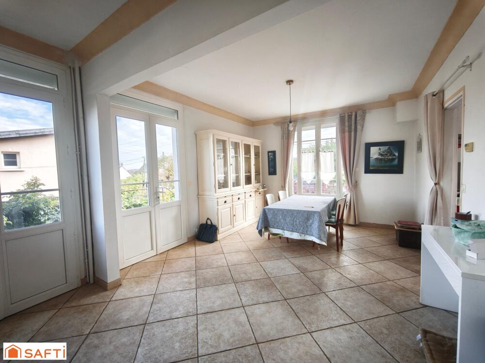 Vente Maison Maison 5 Chambres, 120m2 plus sous sol total Rosny-sur-seine
