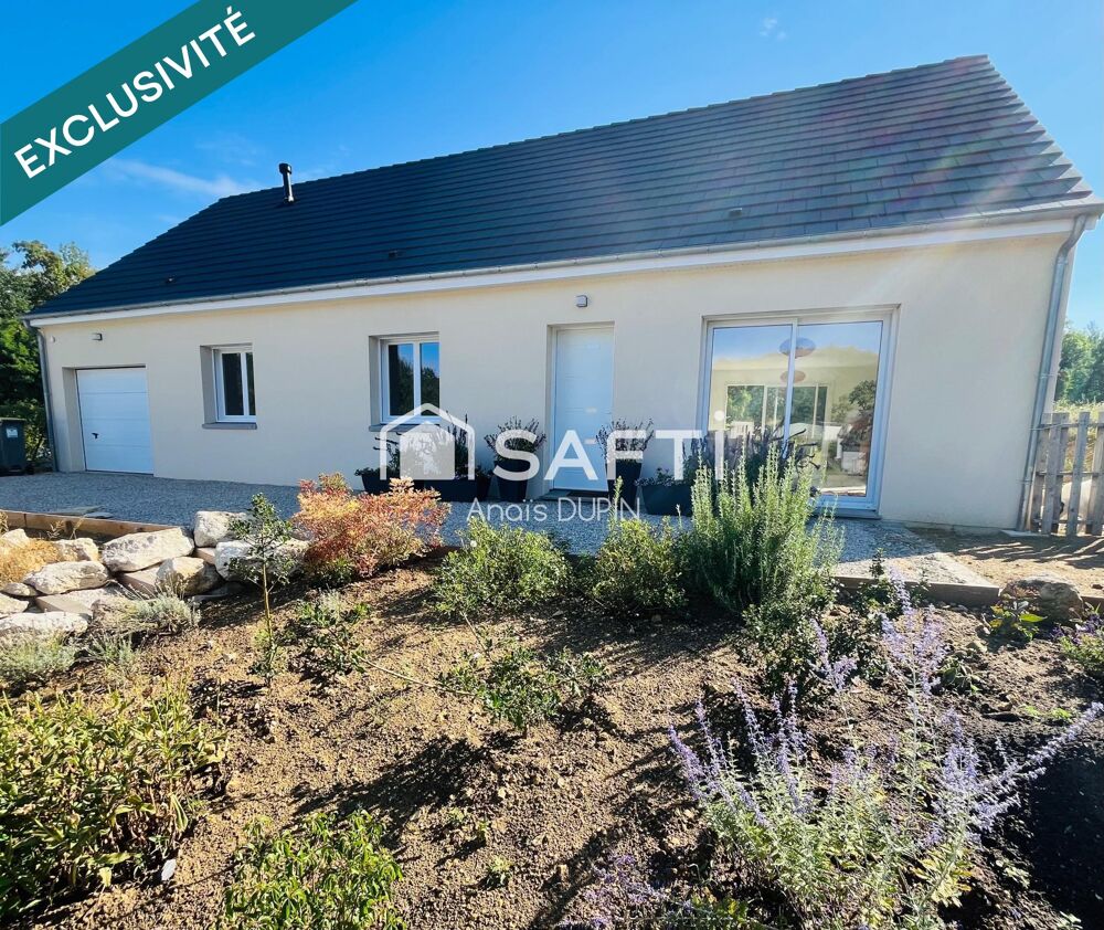 Pavillon neuf de plain-pied, 3 chambres, garage