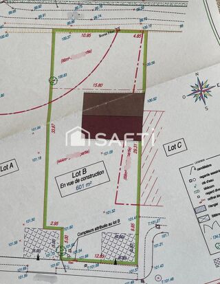  Terrain � vendre 601 m�