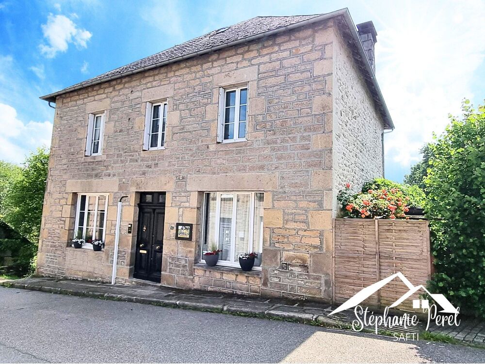 Maison de maître de caractère  220 m² rénovés, meublés et prêts à vivre ou exploiter, au coeur de la Corrèze verte