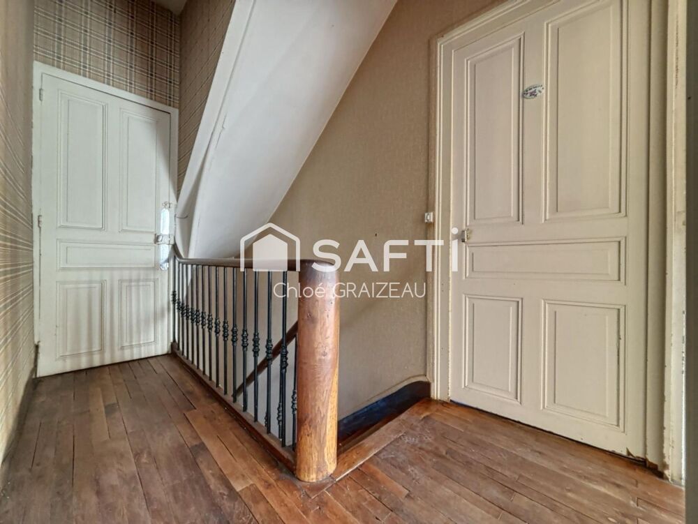 Maison de bourg, 130 m² habitables évolutifs