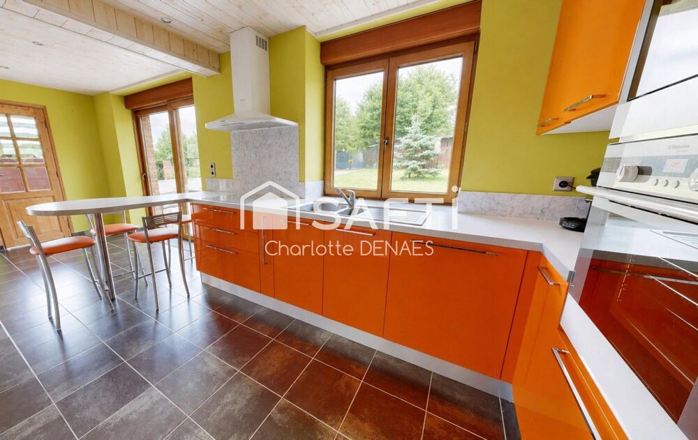 Vente Maison Maison de campagne meublée avec terrain de tennis Bouvelinghem
