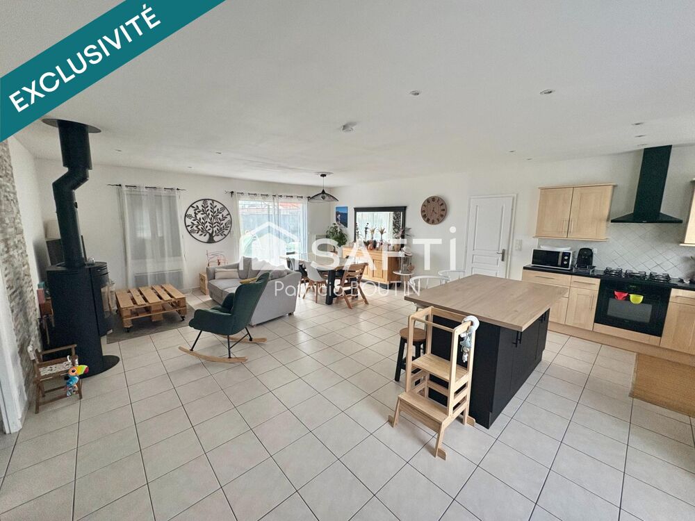 Vente Maison PAVILLON PLAIN PIED 3 CHAMBRES + GARAGE ET JARDIN A SAINTE OUENNE ! Sainte-ouenne