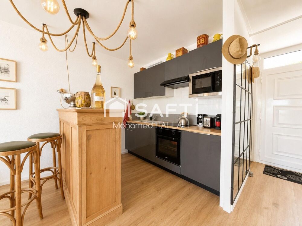 Apt 48 m² à Arcachon : calme, terrasse et parking