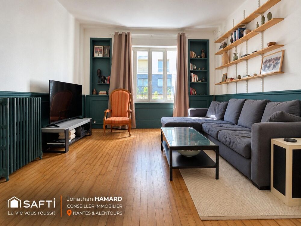 Vente Appartement Nantes – Val de Chézine | 81 m² de caractère entre ville et nature Nantes