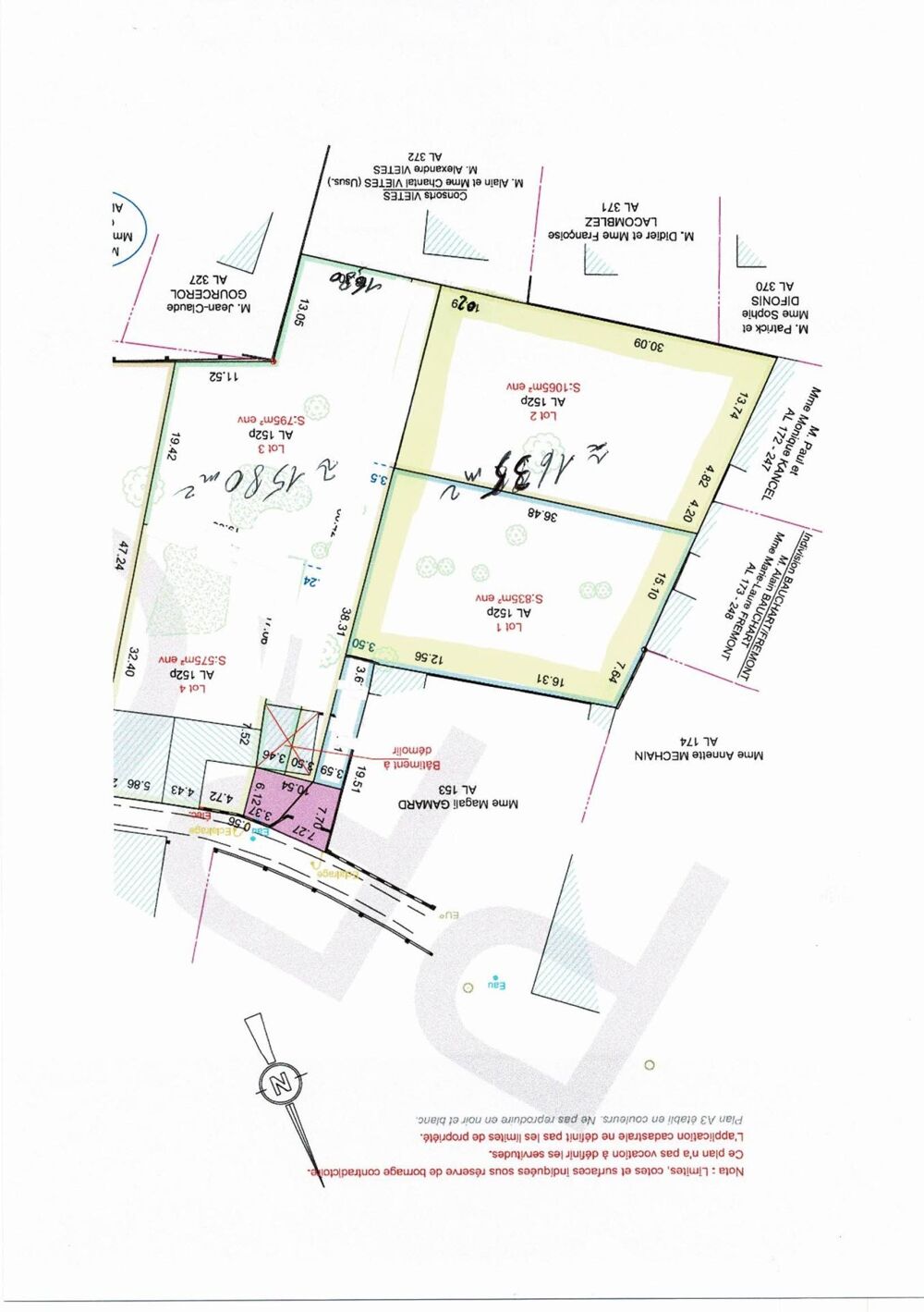 Vente Terrain Terrain plat 1635 m² Meschers-sur-gironde