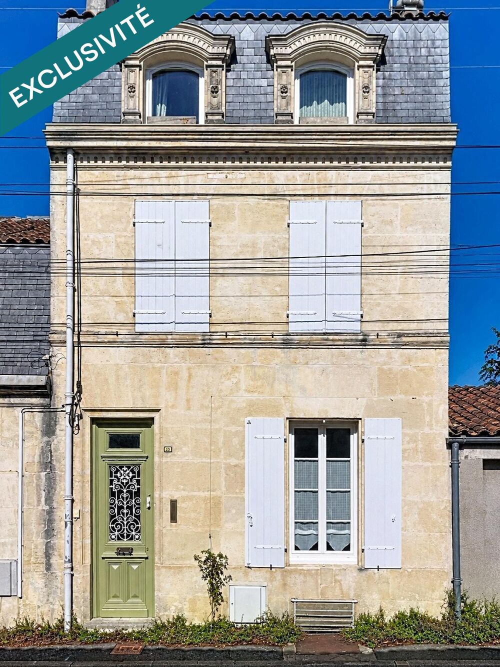 MAISON DE VILLE A COGNAC A PROXIMITE DU JARDIN PUBLIC