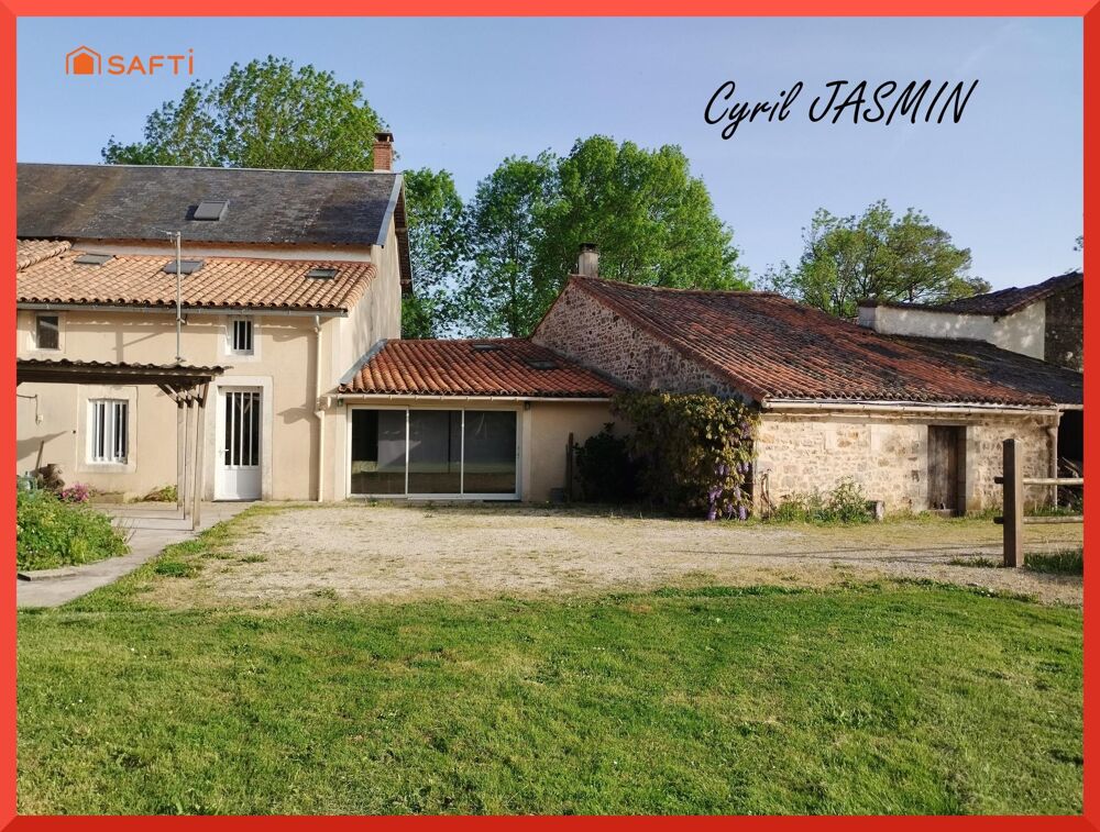 Découvrez ce gîte de caractère avec piscine hors sol et grand terrain