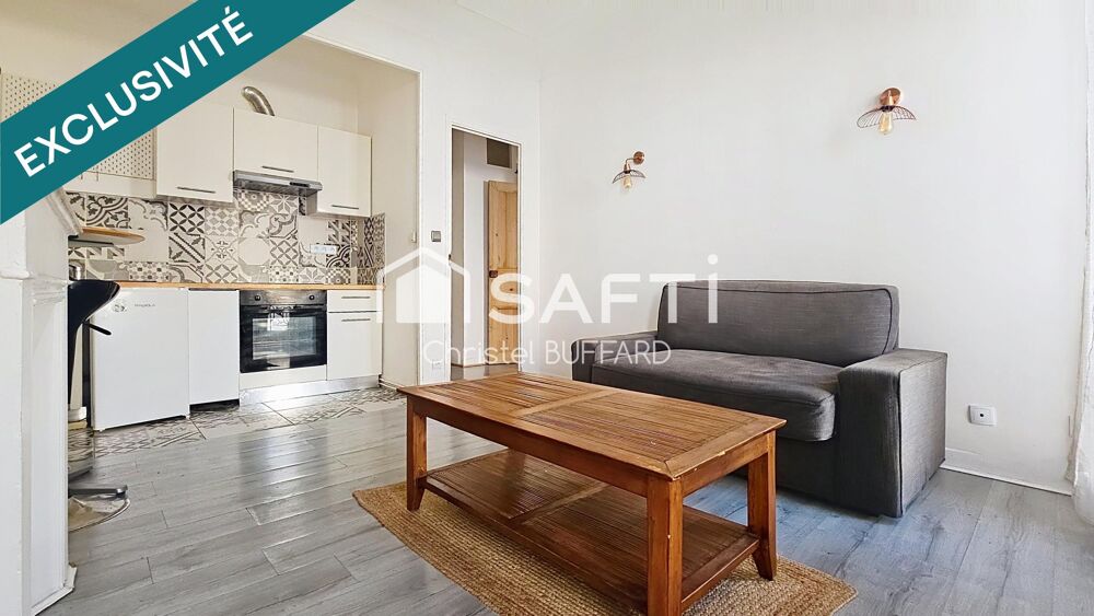 Vente Appartement T3 meublé lumineux – Quartier République / Charles Plumier – 2e Marseille Marseille 2