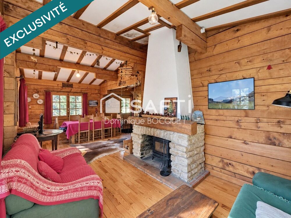 Vente Maison Chalet de caractère – 3 chambres – Terrain de 1 616 m² – Fort potentiel locatif Rencurel