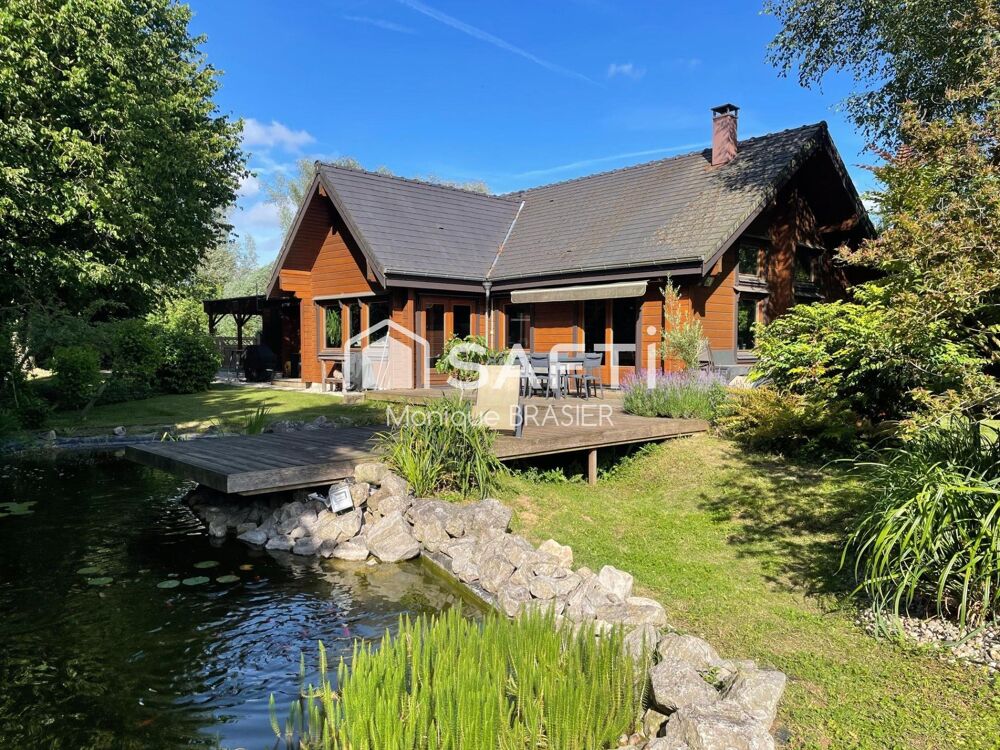 tres jolie maison pitoresque d inspiration scandinave totalement en bois massif
