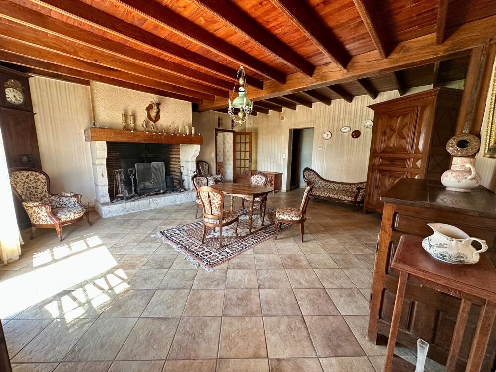 Vente Maison Propriété agricole de 220m² avec grande dépendance de 1000m² sur un terrain d'environ 2 hectares Magnan