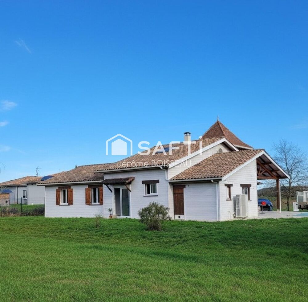 Maison ossature bois de 2015  150 m² habitables sur grand terrain de 3 054 m²