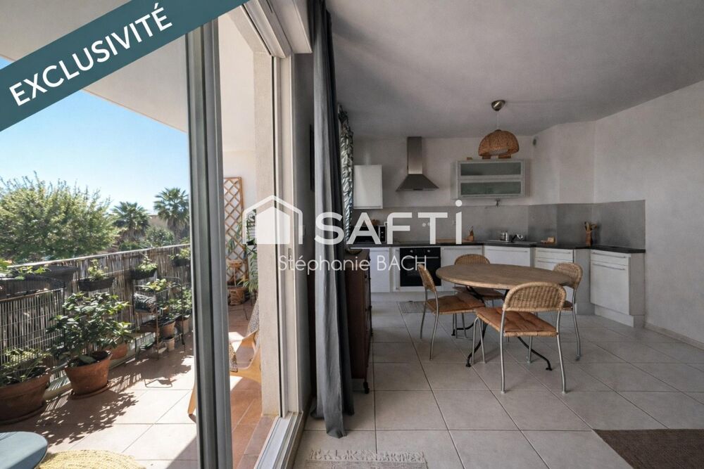 Élégant 3 pièces avec terrasse  Résidence contemporaine au calme