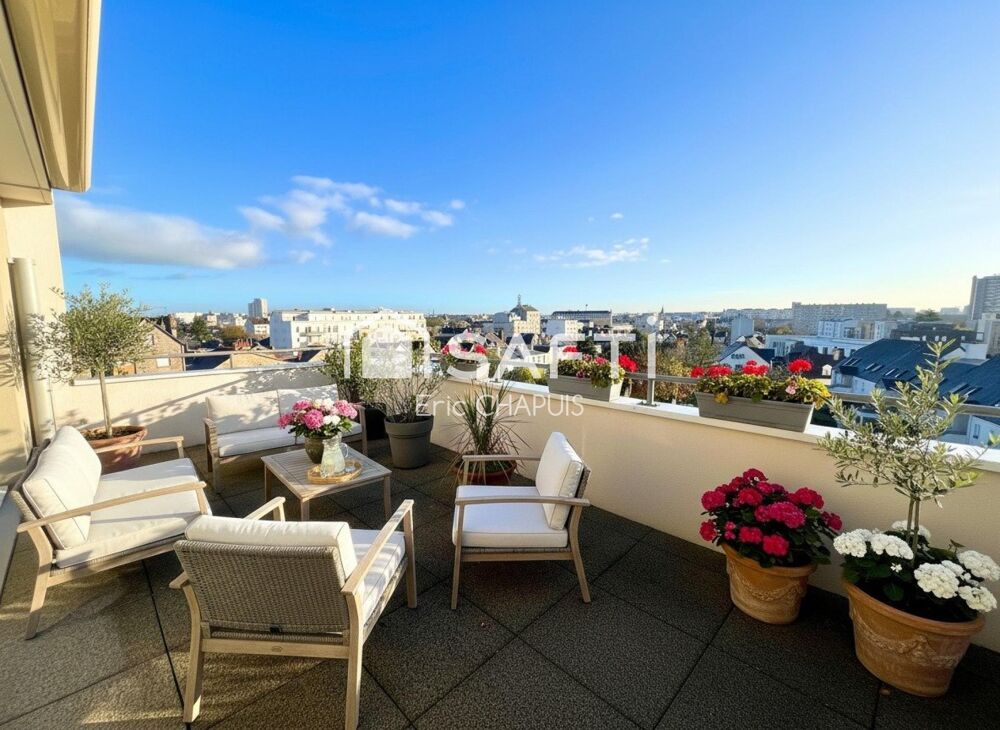Vente Appartement T3 double terrasse Est et Ouest Rennes