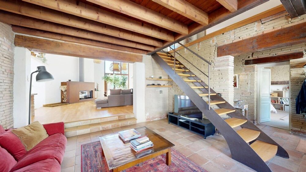 Vente Maison Toulousaine de caractère - Esprit loft Labastide-saint-sernin