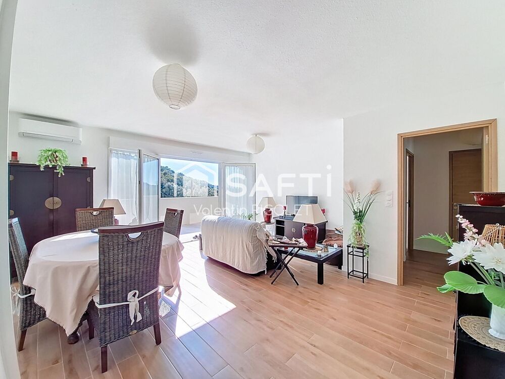 Vente Appartement T4 Raffiné 81m²,Vue mer,Traversant,Terrasse,Calme. Pietrosella