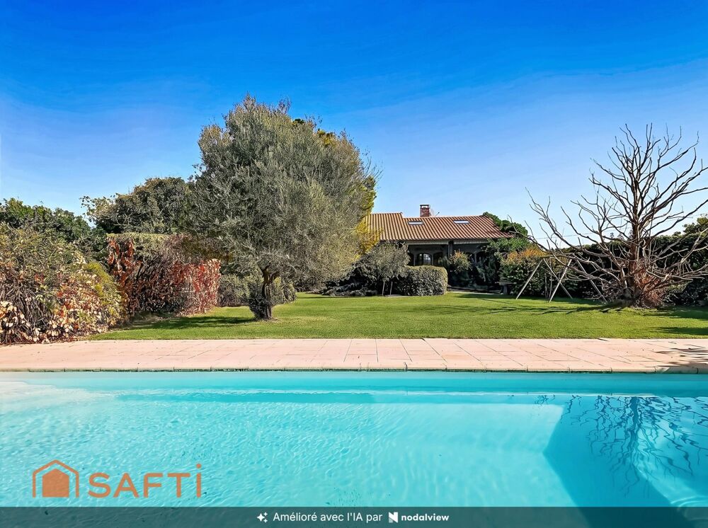 Vente Maison Longages, Maison 170 m², piscine, vue Pyrénées Longages