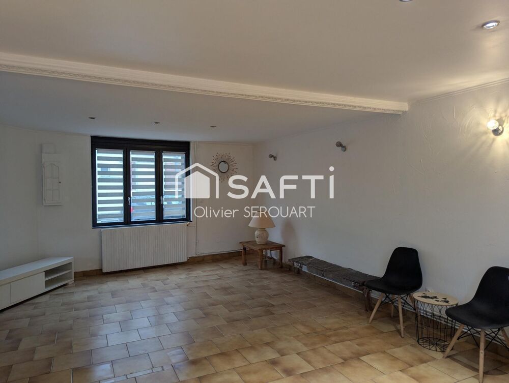 MAISON RÉNOVÉE  104 m²  3 CHAMBRES  COUR & GARAGE