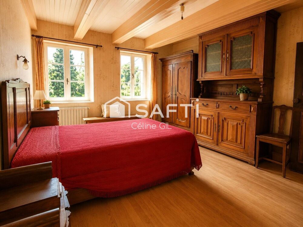 Vente Maison Ancienne ferme en pierres avec nombreuses dépendances sur 5 396 m² Taupont