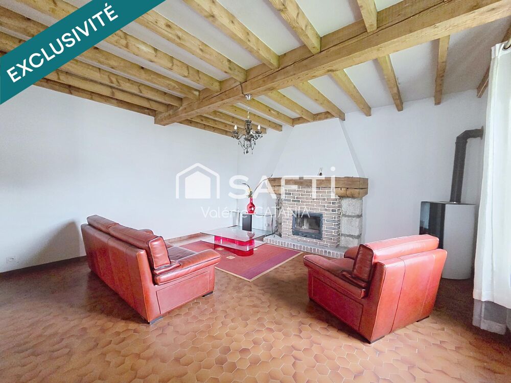 Vente Maison Tullins - Maison mitoyenne de 120m² habitables avec grand garage, cour. Tullins