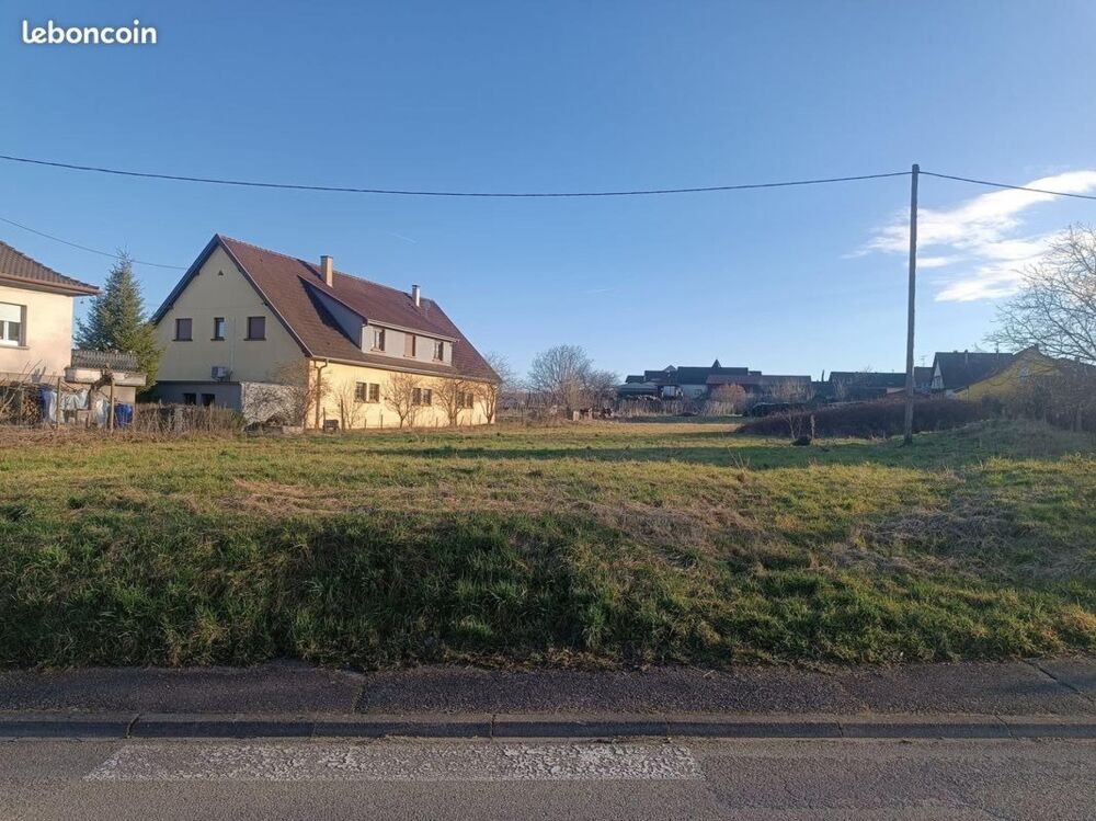 Vente Terrain Ce terrain de 835 m² Possibilité 1000m² ! Pfaffenheim