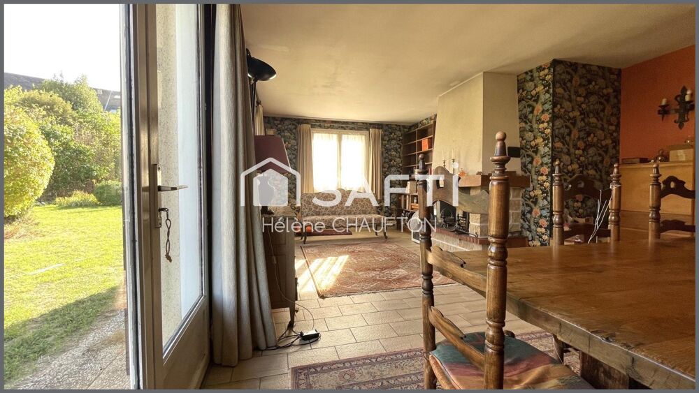 Maison 8 chambres de 175 m² sur sous-sol total et jardin de 870m² centre de VERNON.