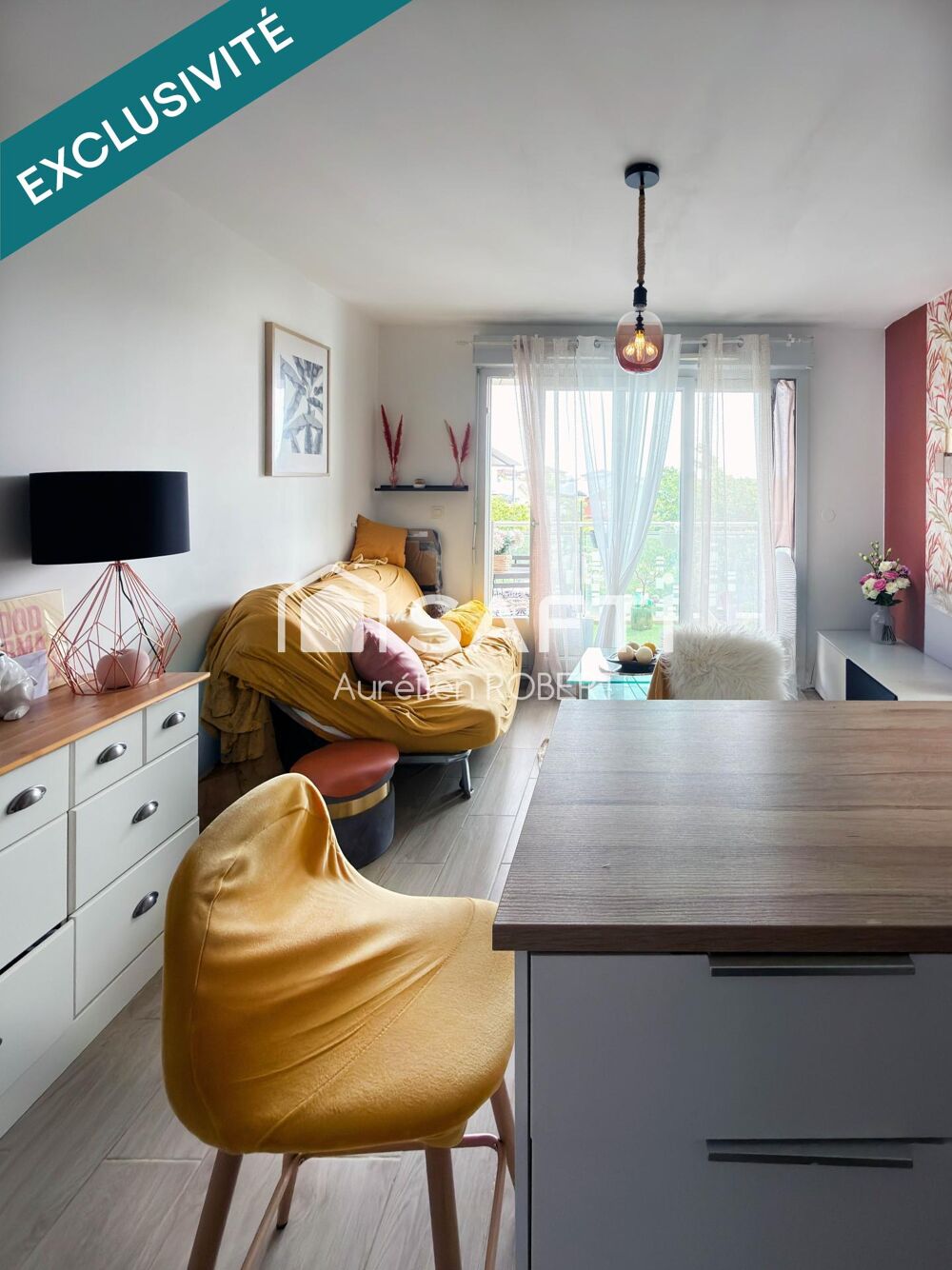 Appartement avec une belle terrasse dans une résidence sécurisée