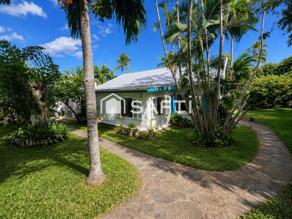 Vente Maison Saint-Paul : écrin tropical avec piscine Saint-paul