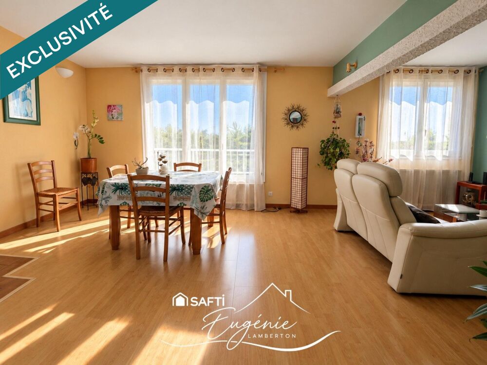 Vente Maison CHAURAY CENTRE – PAVILLON SUR SOUS-SOL – 90 M² – TERRAIN DE 640 M² Chauray