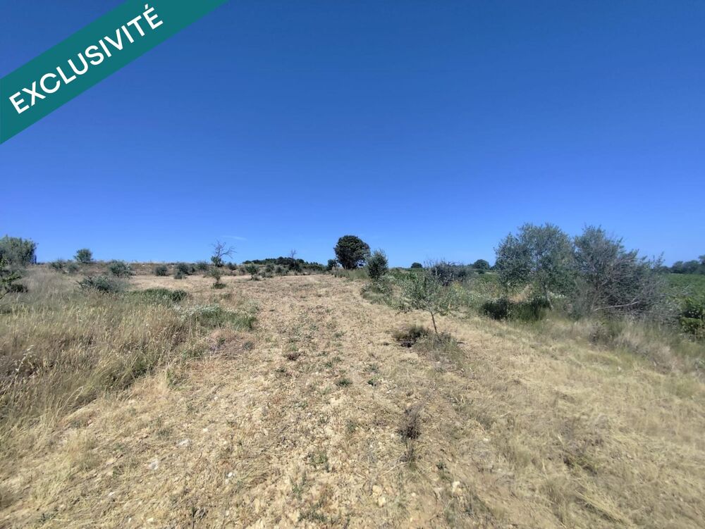 Vente Terrain Terrain de loisirs 6 400 m² alimenté en eau. Montagnac