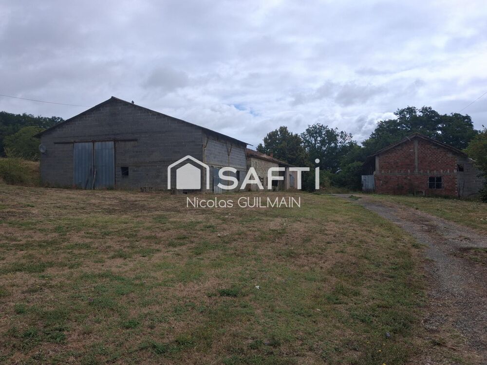 Maison à rénover de 159m² sur 1 hectare de terrain