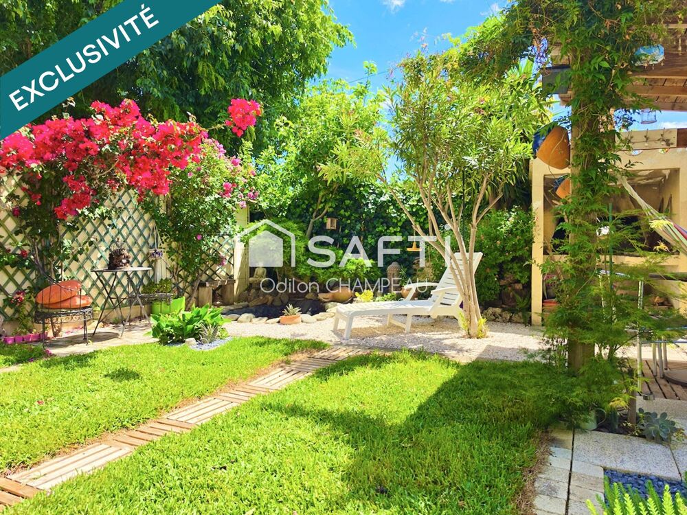 Vente Maison Maison 3 faces 130m2 - 5 chambres avec jardin, garage et panneaux solaires. Perpignan