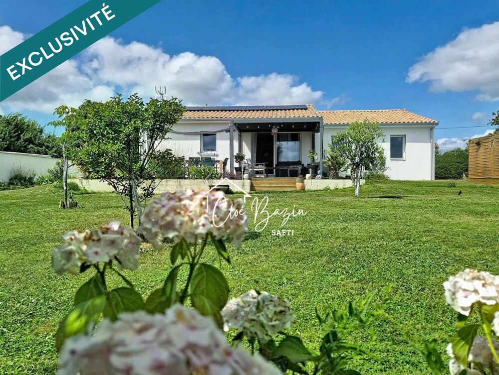 Maison individuelle plain pied 4 chambres et jardin sans travaux