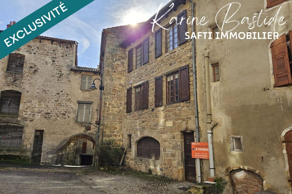 Vente Maison Maison de caractère au cœur de la cité médiévale de Pradelles Pradelles