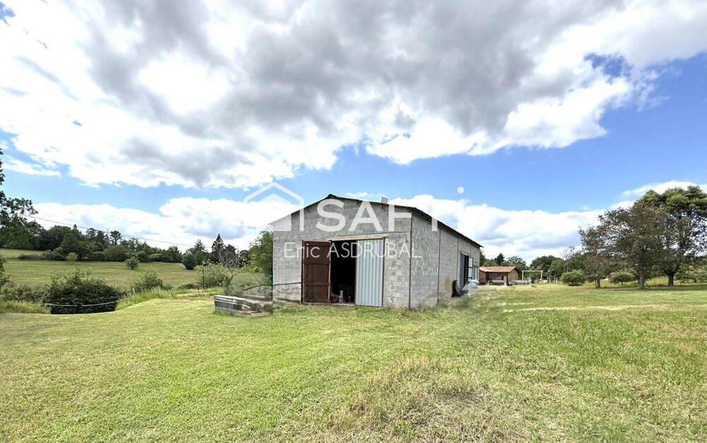 Batiment agricole 160 m²- 24260 St Chamassy