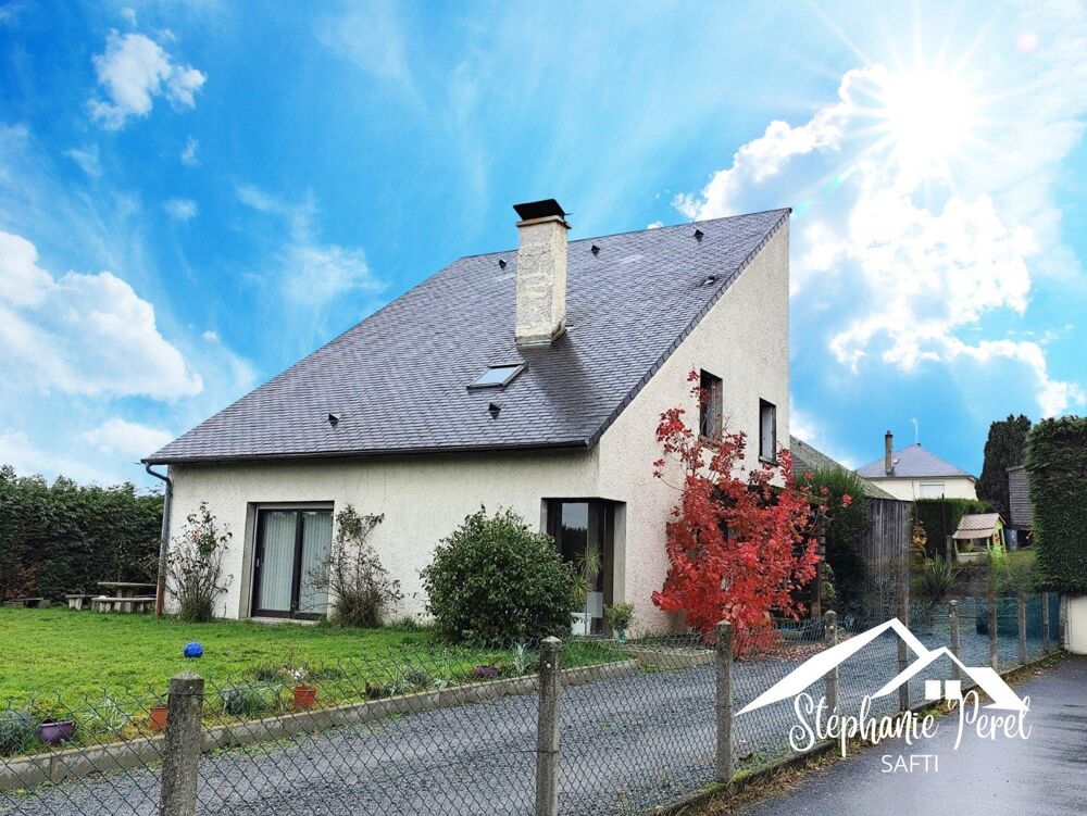 Belle maison familiale de 145 m² à Ussel  4 chambres, suite parentale, terrain clos, idéalement située !