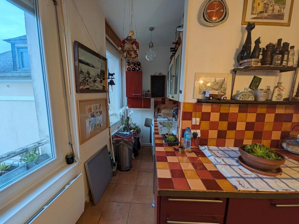 Vente Appartement T2 51 M² centre-ville Villerville avec vue mer Villerville