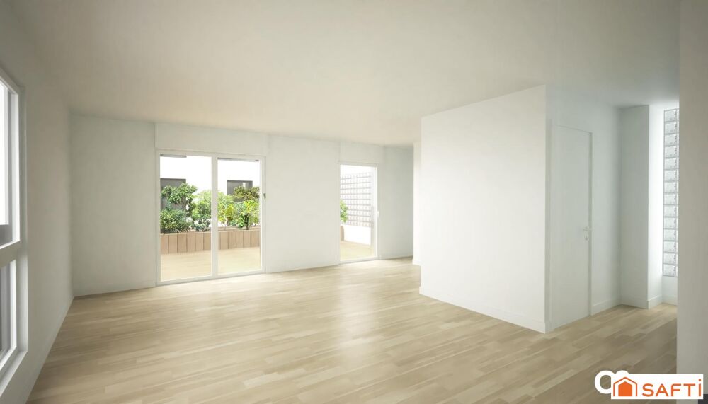 Appartement de 2 pièces de 51 m² avec une loggia